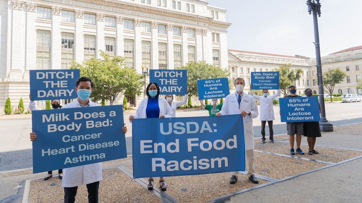 'End Food Racism': Doctors File Lawsuit Against USDA Over Dietary Guidelines Promoting Cow's Milk