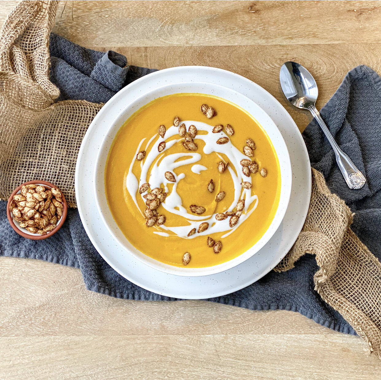 Creamy Curry Butternut Squash Soup