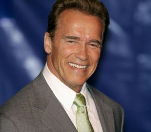 Mostly plant-based celebrity Arnold Schwarzenegger