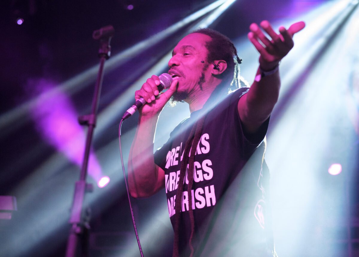 Benjamin Zephaniah, the late vegan advocate and poet