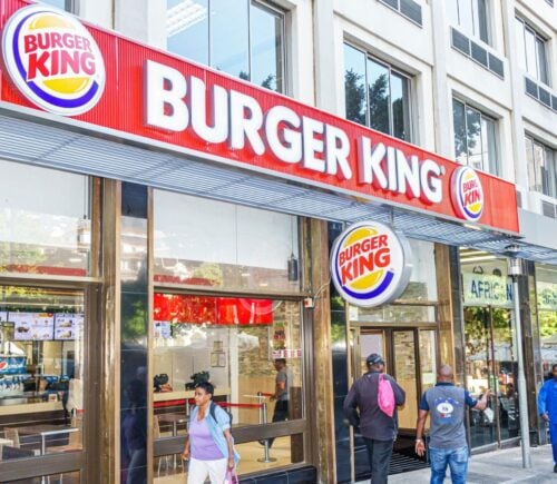 Burger King in South Africa, where fast food is becoming more plant based