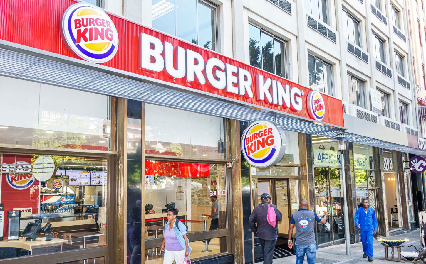 Burger King in South Africa, where fast food is becoming more plant based