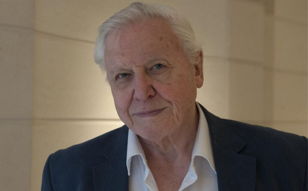 Broadcaster and environmentalist David Attenborough