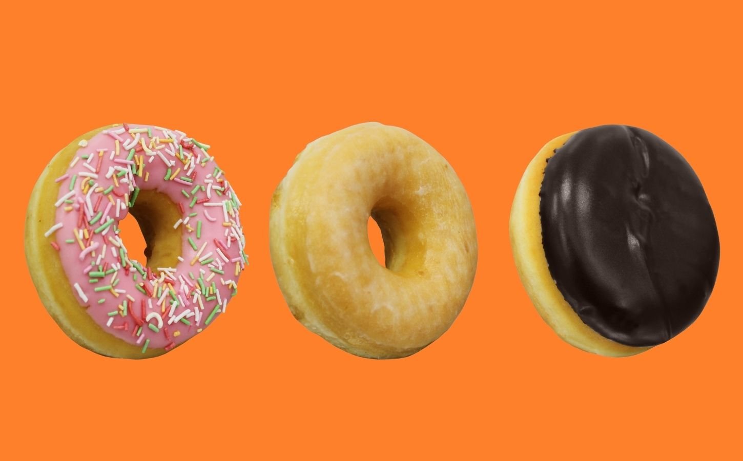 Three vegan flavors from Dunkin' Donuts