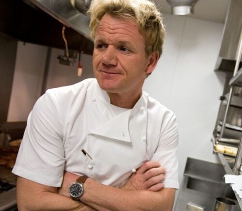 Celebrity chef Gordon Ramsay