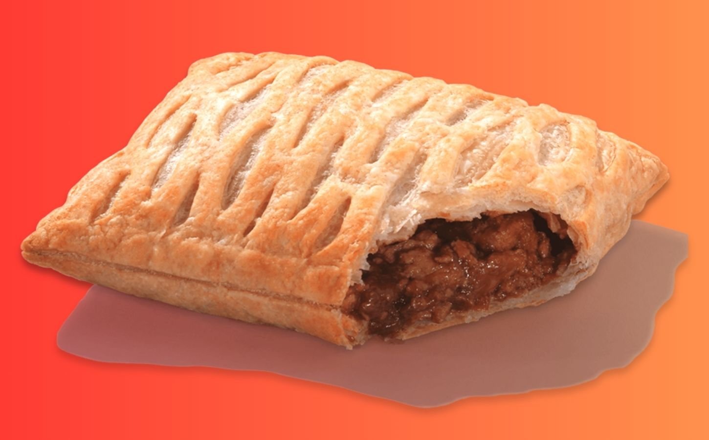 A vegan Steak Bake, a new plant-based release on the Greggs vegan menu