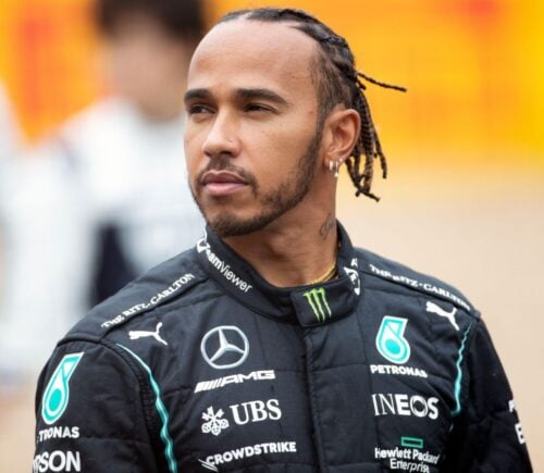 Vegan celebrity, athlete, and sportsperson Lewis Hamilton