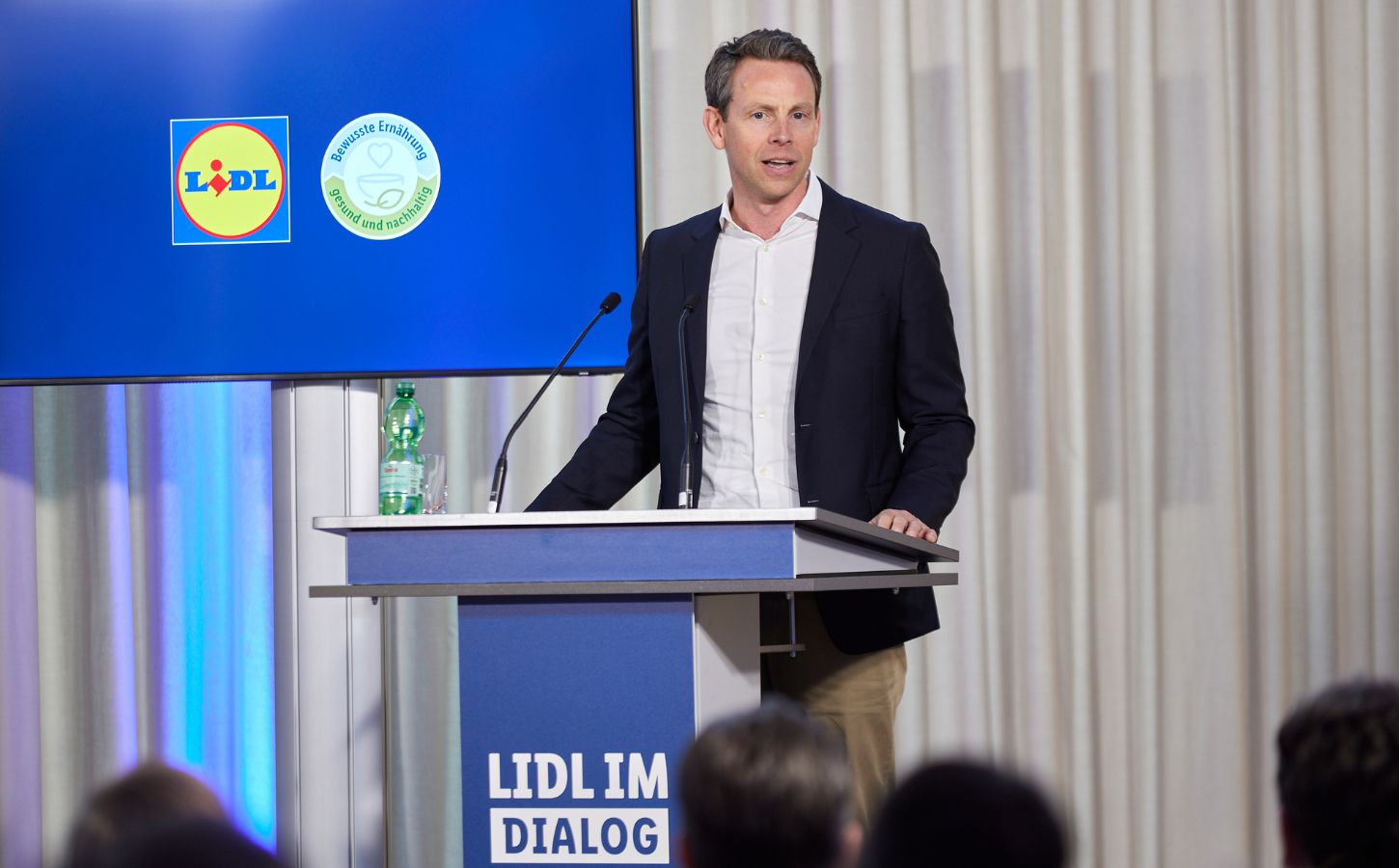 Jan Bock at Lidl protein transition event