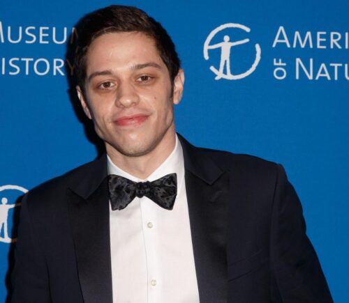 Celebrity Pete Davidson on the red carpet