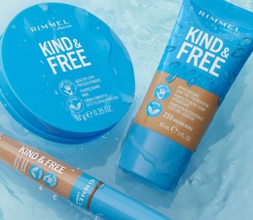 Rimmel's Kind & Free cosmetics