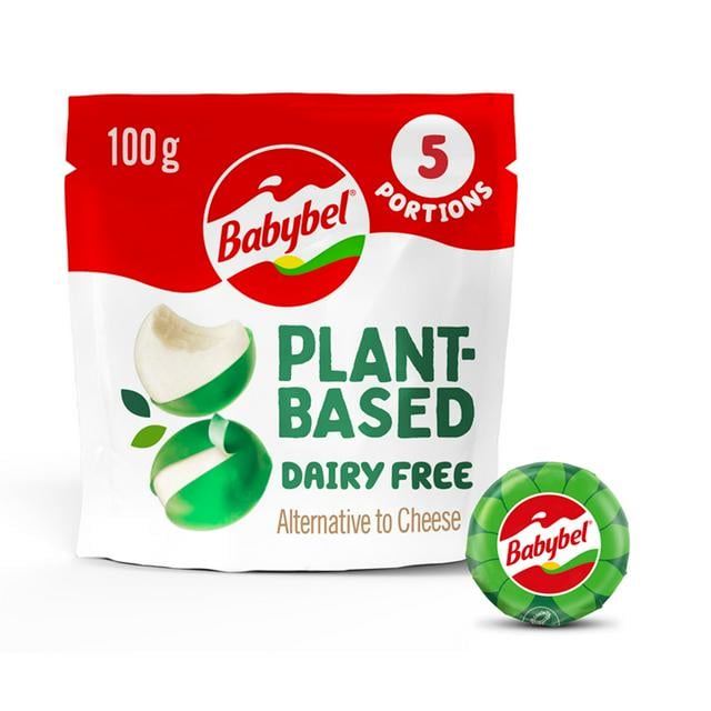 Vegan Babybel cheese product