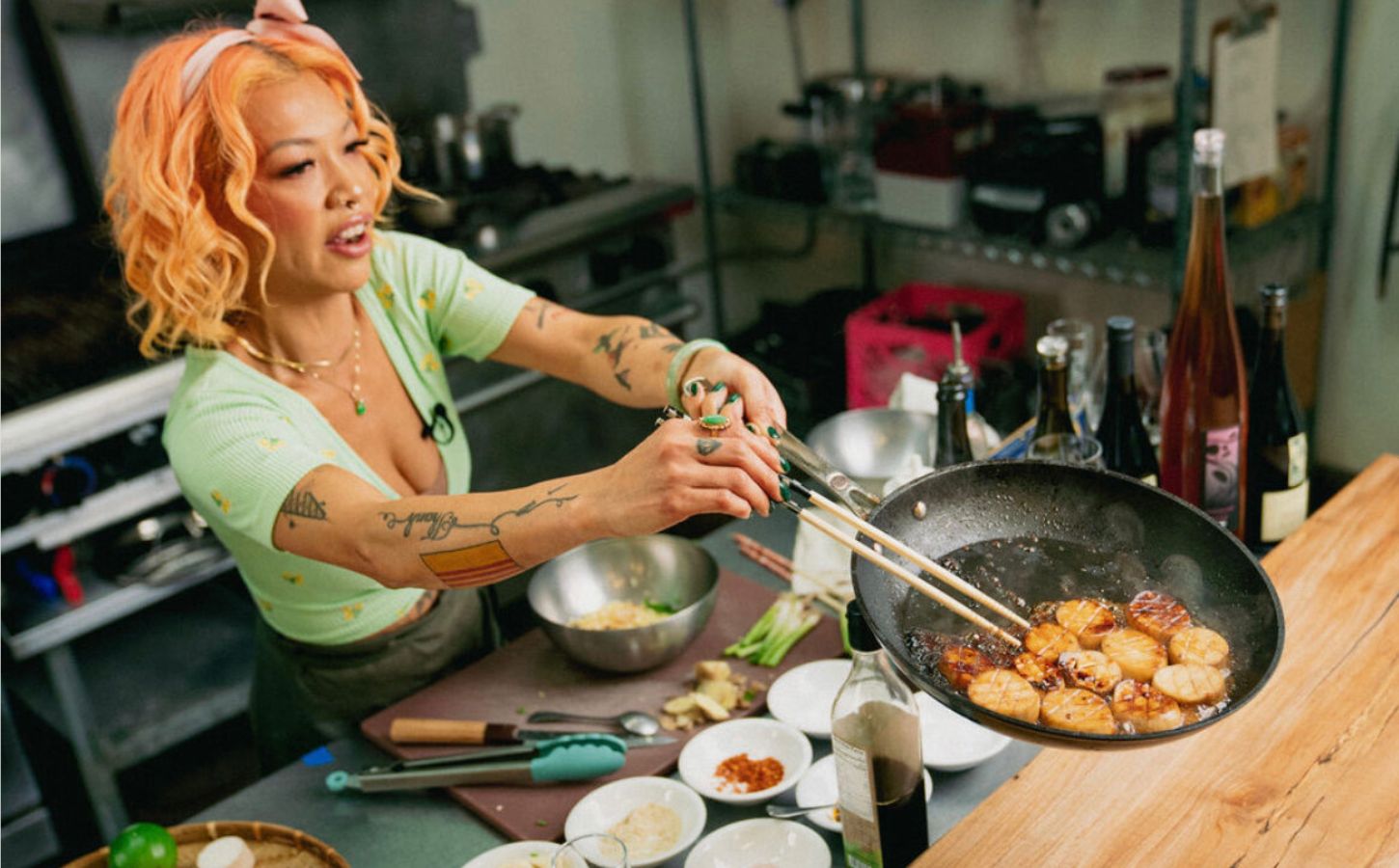 Thuy Pham, the creator of vegan pork belly