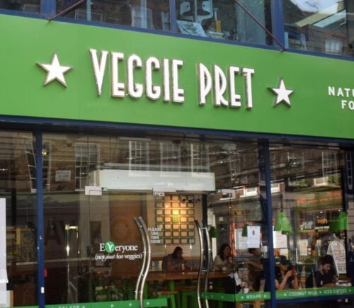 Veggie Pret storefront