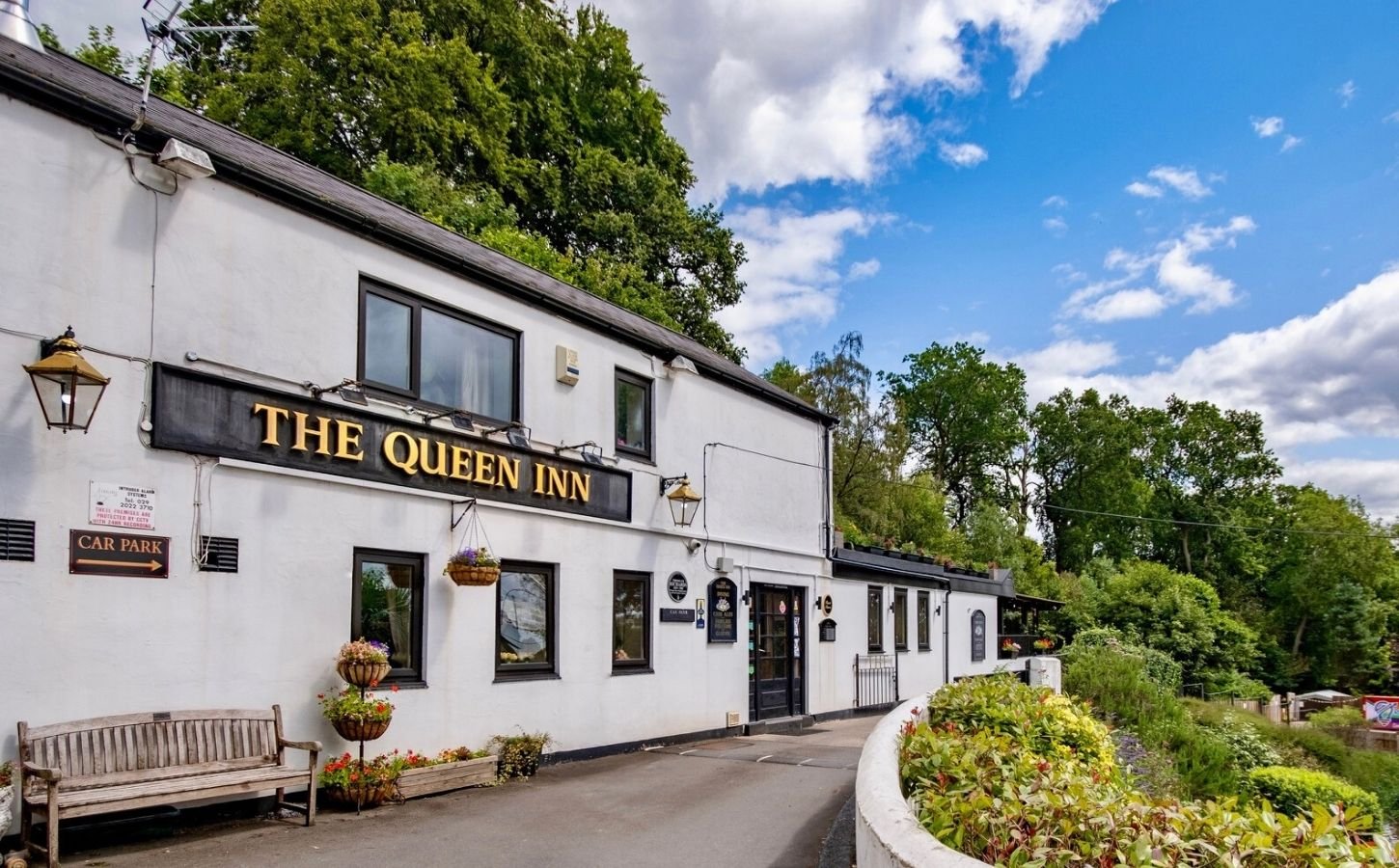 Welsh pub The Queen Inn, which has been named number one restaurant in Europe on Happy Cow