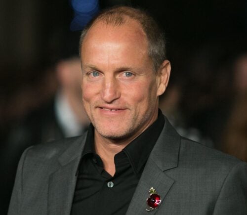 Vegan celebrity actor Woody Harrelson on the red carpet