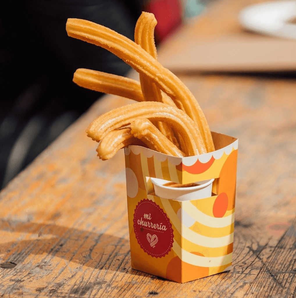 Vegan churros by Love Is Churros